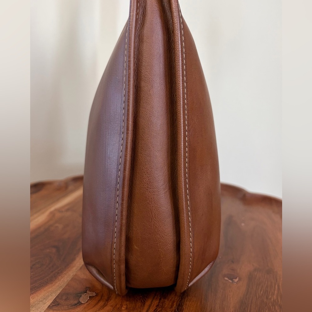 Coach Ergo Shoulder Bag Originals Forever Collection Brown Leather C3855 - Picture 10 of 17